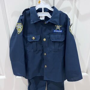 Kids - Police Officer Costume Set.  Size 7-8.